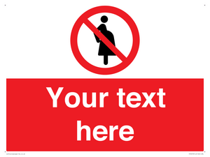 Custom prohibition not for pregnant women